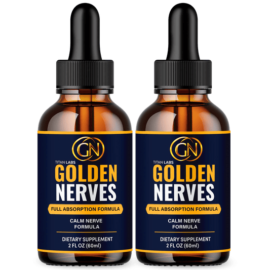Golden Nerves Drops - 2 Pack