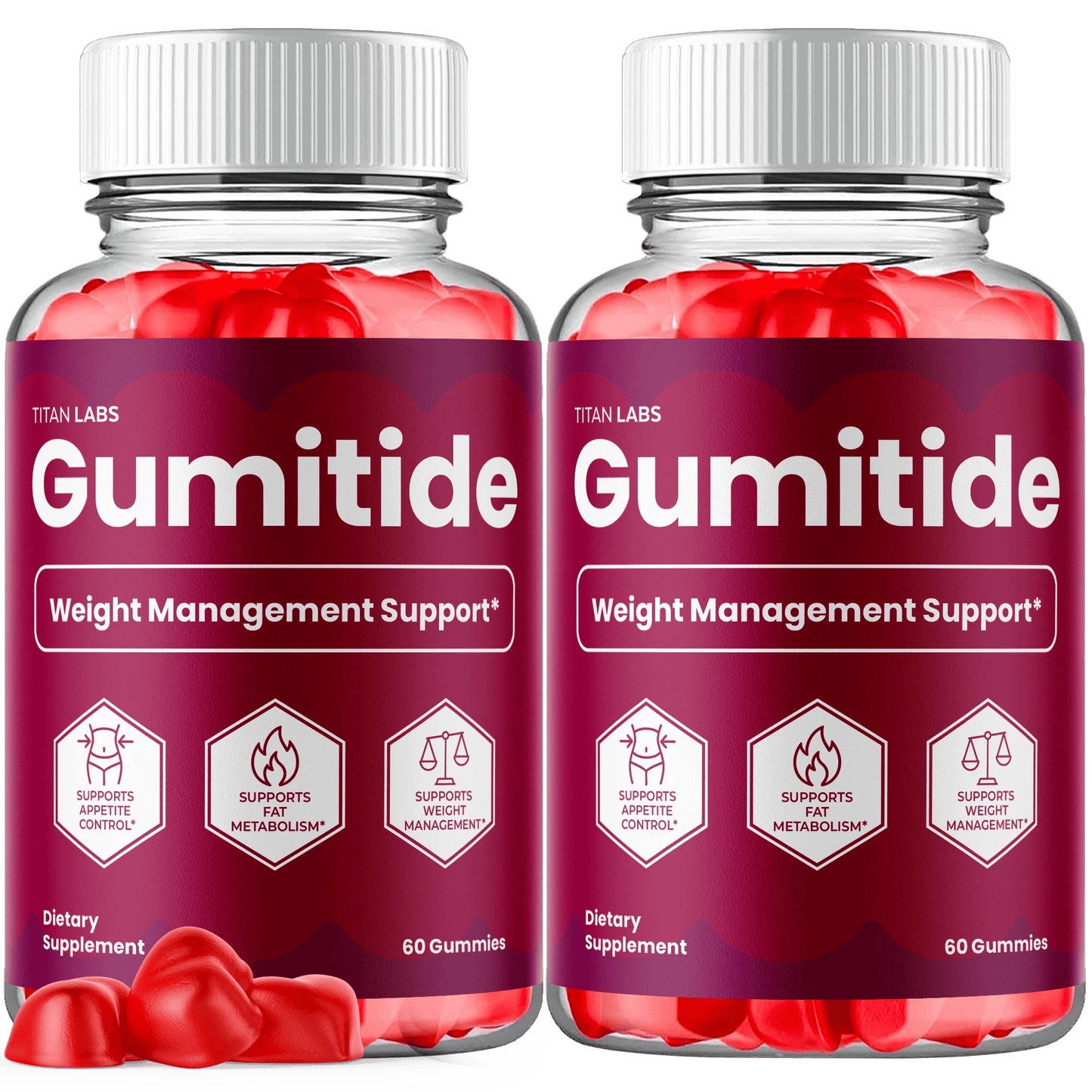Gumitide Gummies - 2 Pack