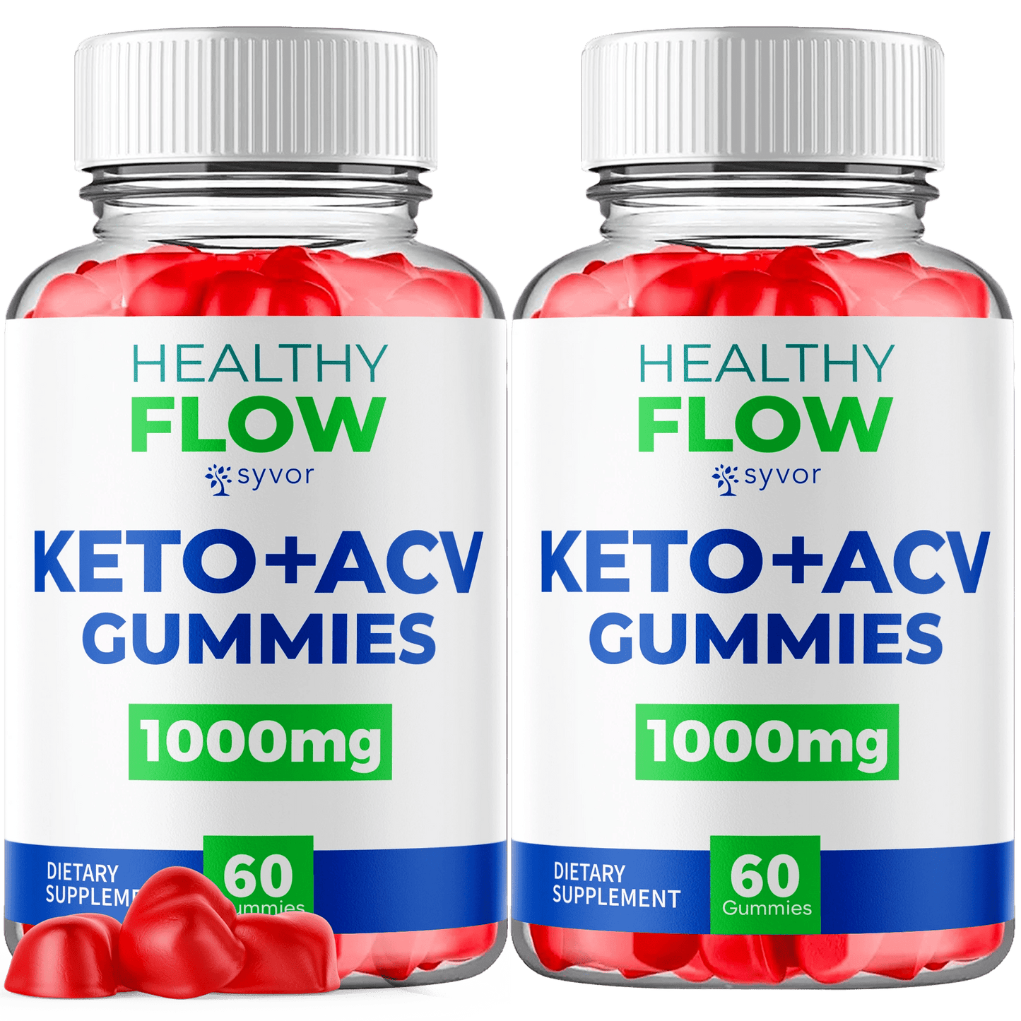 Healthy Flow Keto Gummies - 2 Pack
