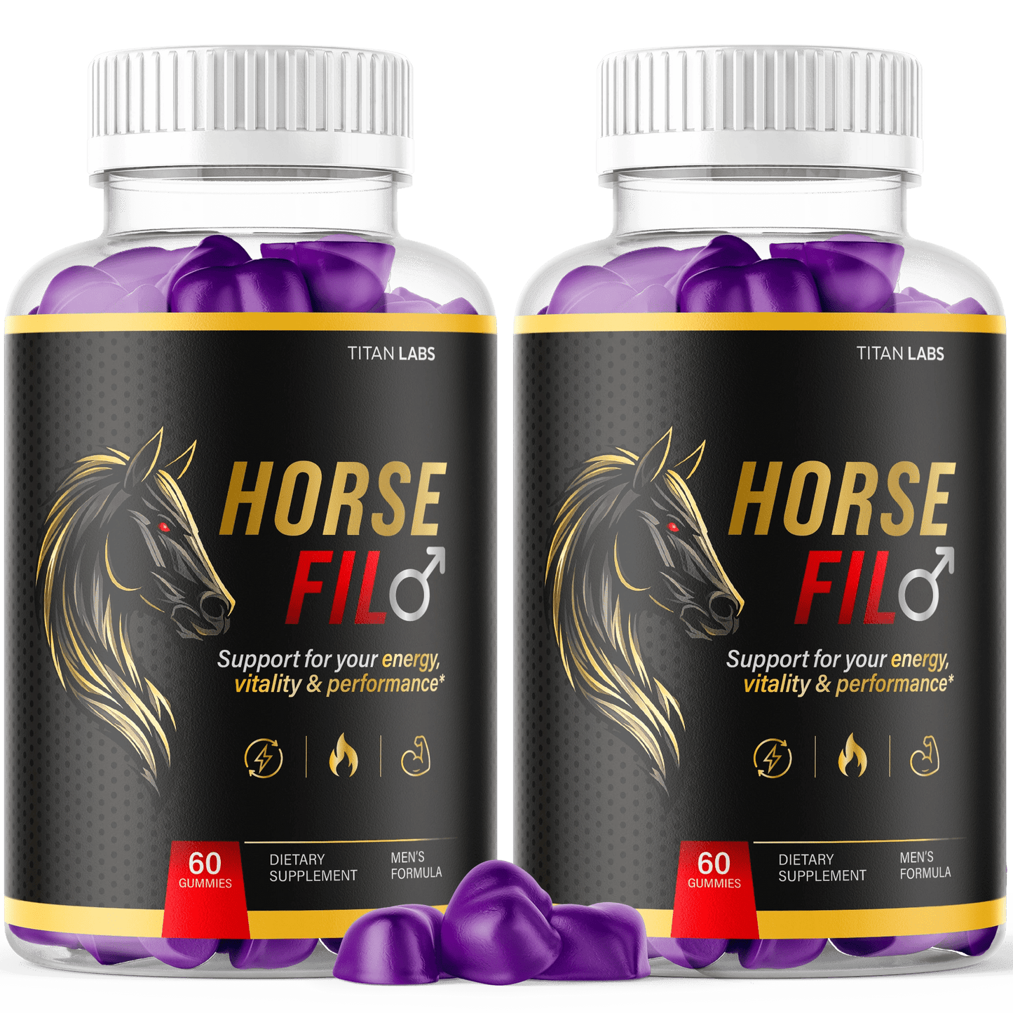 Horse Fil Gummies - 2 Pack