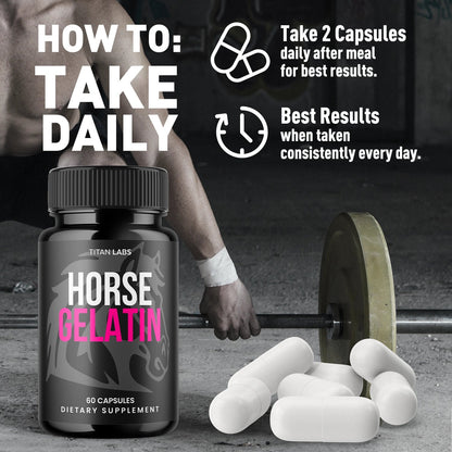 1-HorseGelatin MALE TiL, 3-HorseGelatin MALE TiL, 5-HorseGelatin MALE TiL, 2-HorseGelatin MALE TiL