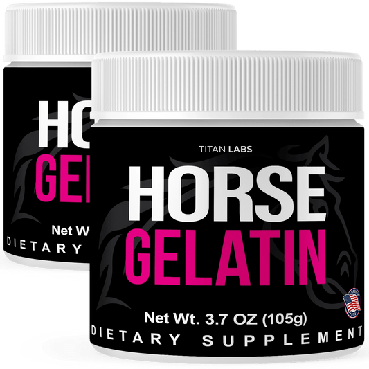 Horse Gelatin Powder - 2 Pack