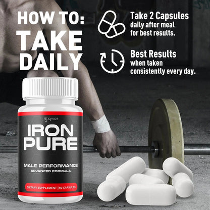 1-IronPure MALE SY, 3-IronPure MALE SY, 5-IronPure MALE SY, 2-IronPure MALE SY