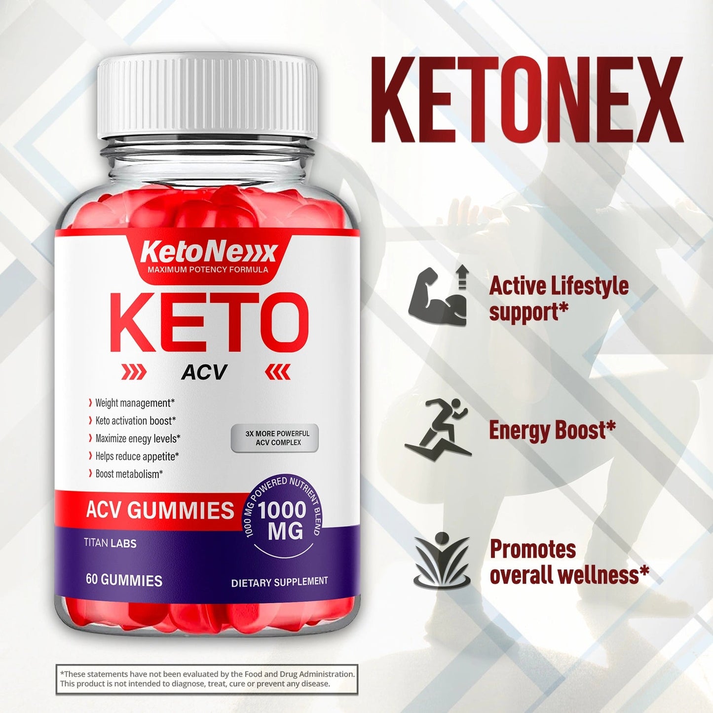 1-Ketonex ACV TiL, 3-Ketonex ACV TiL, 5-Ketonex ACV TiL, 2-Ketonex ACV TiL