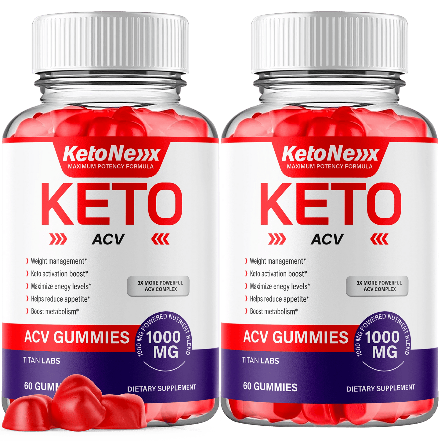 Ketonex Gummies - 2 Pack