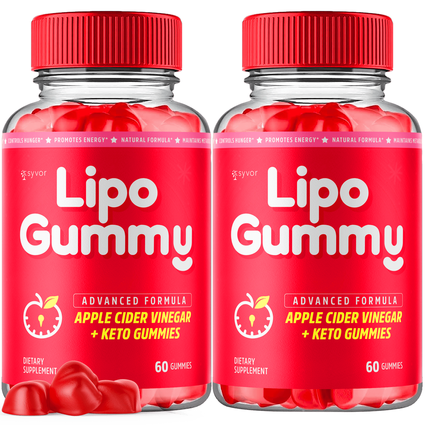 Lipo Gummy Keto ACV - 2 Pack