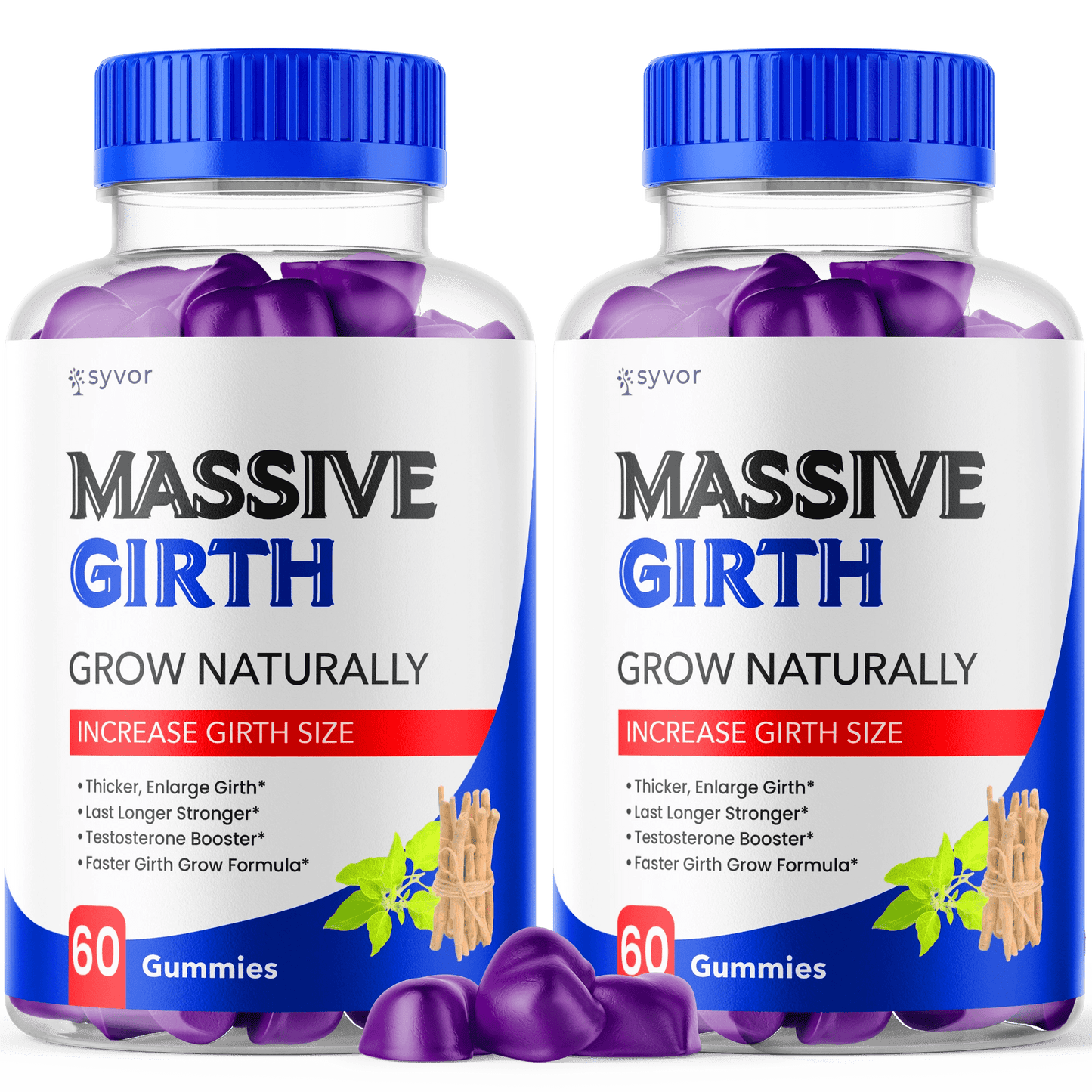 Massive Girth Gummies - 2 Pack