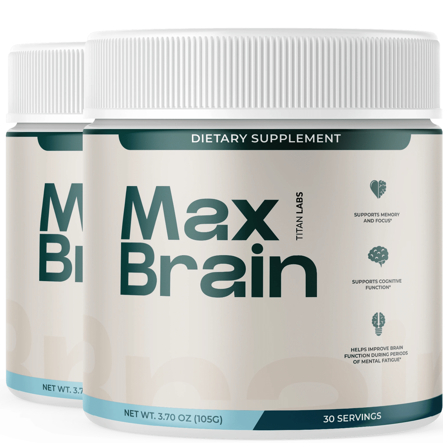 Max Brain Powder - 2 Pack – Supplements Quick