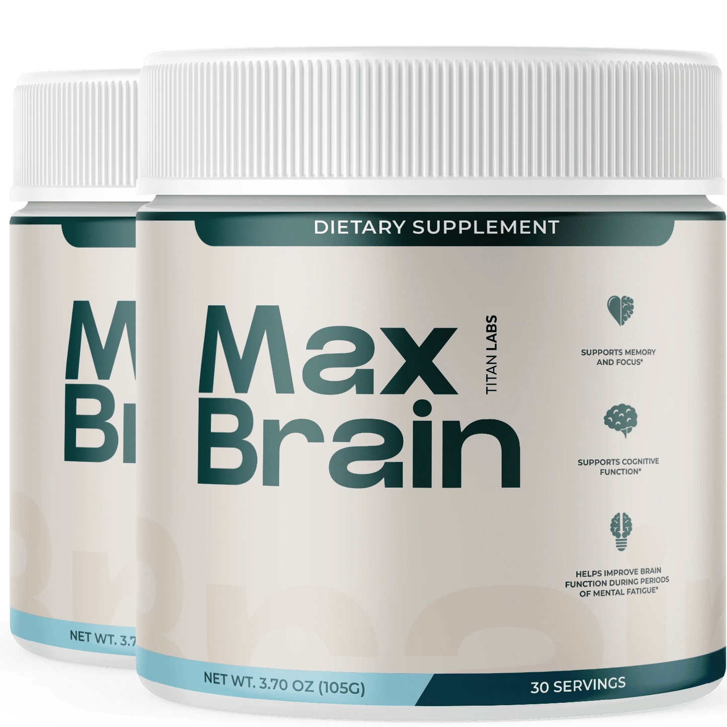 Max Brain Powder - 2 Pack