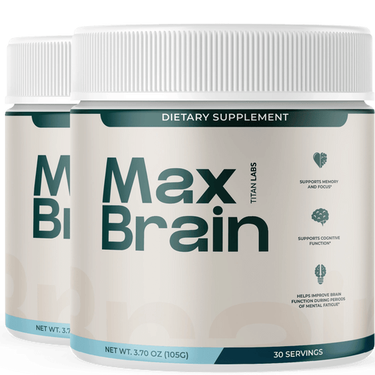 Max Brain Powder - 2 Pack