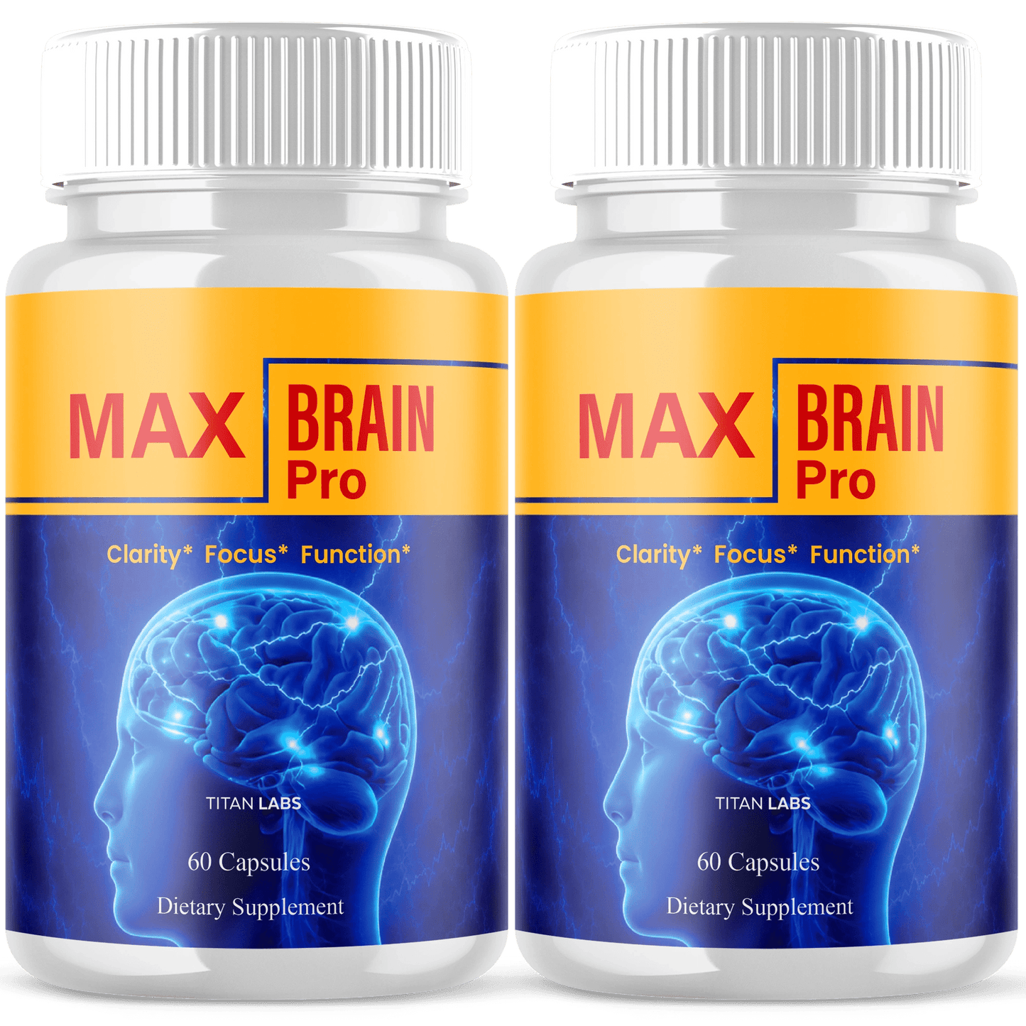 Max Brain Pro Capsules - 2 Pack