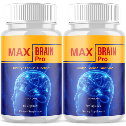 Max Brain Pro Capsules - 2 Pack