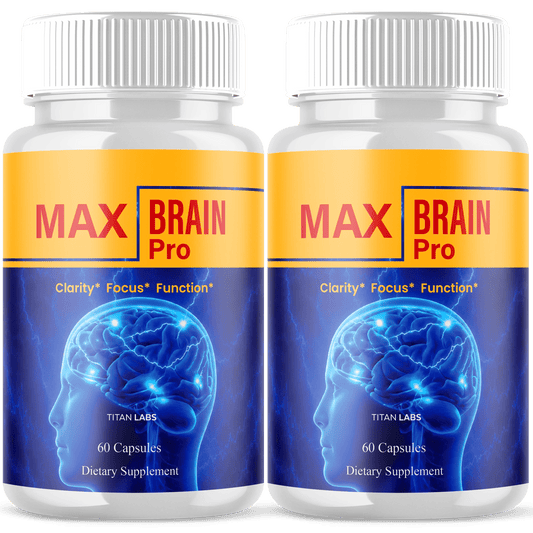 Max Brain Pro Capsules - 2 Pack