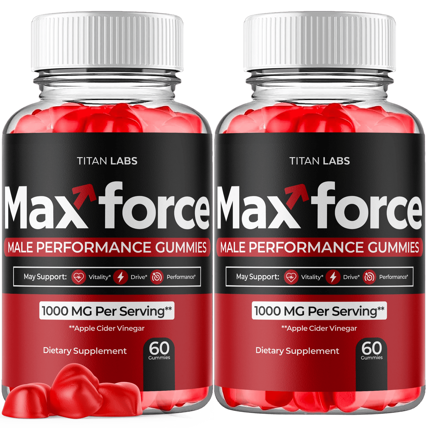 Max Force Gummies - 2 Pack