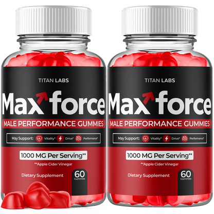 Max Force Gummies - 2 Pack