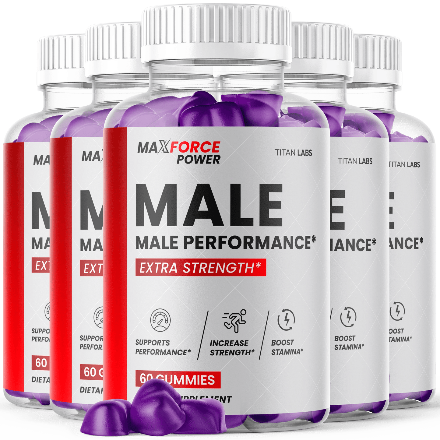 Max Force Power Gummies