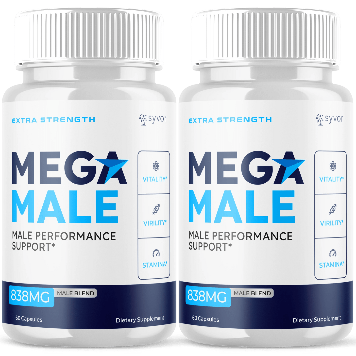 Mega Male Capsules - 2 Pack