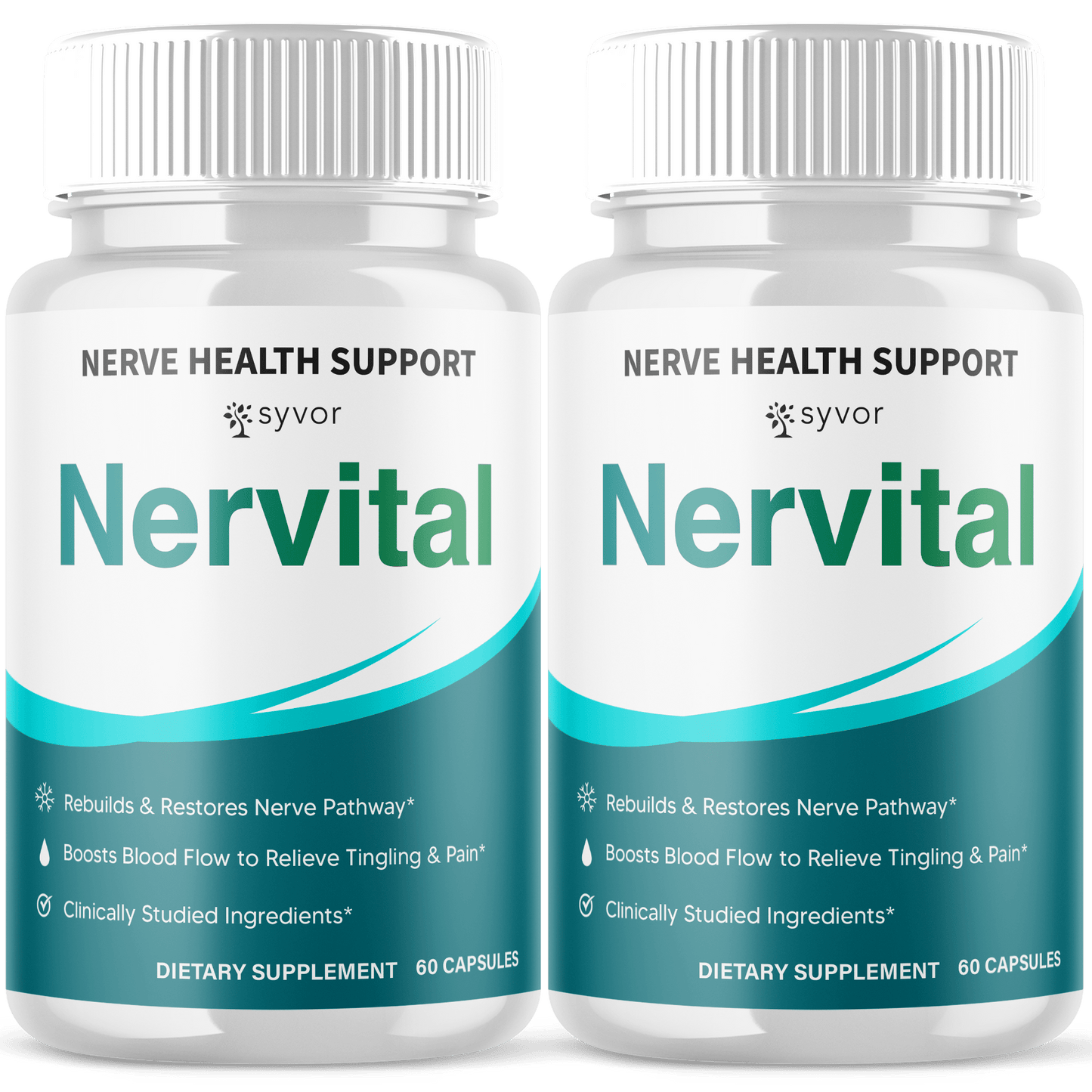 Nervital Capsules - 2 Pack