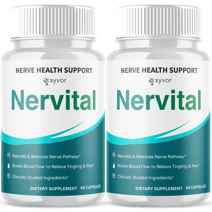 Nervital Capsules - 2 Pack