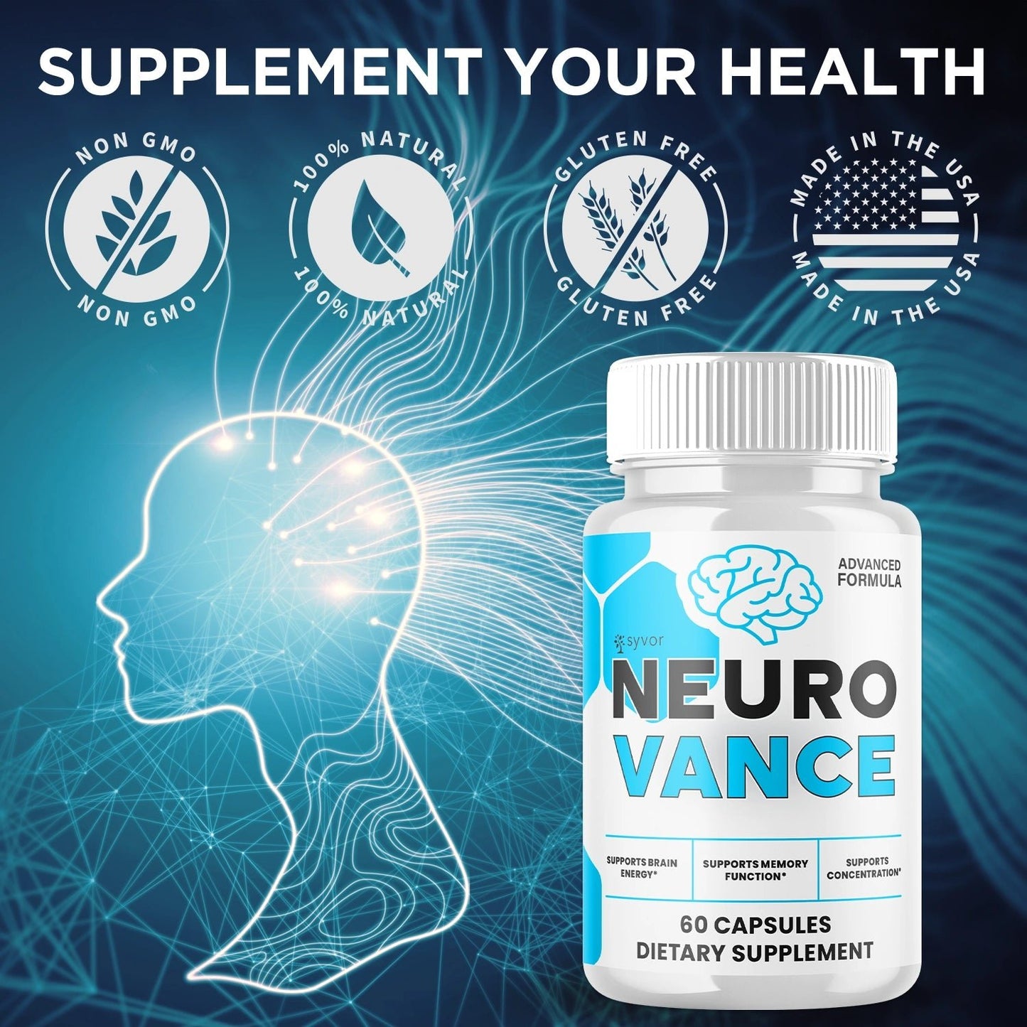 Neuro Vance Capsules - 2 Pack