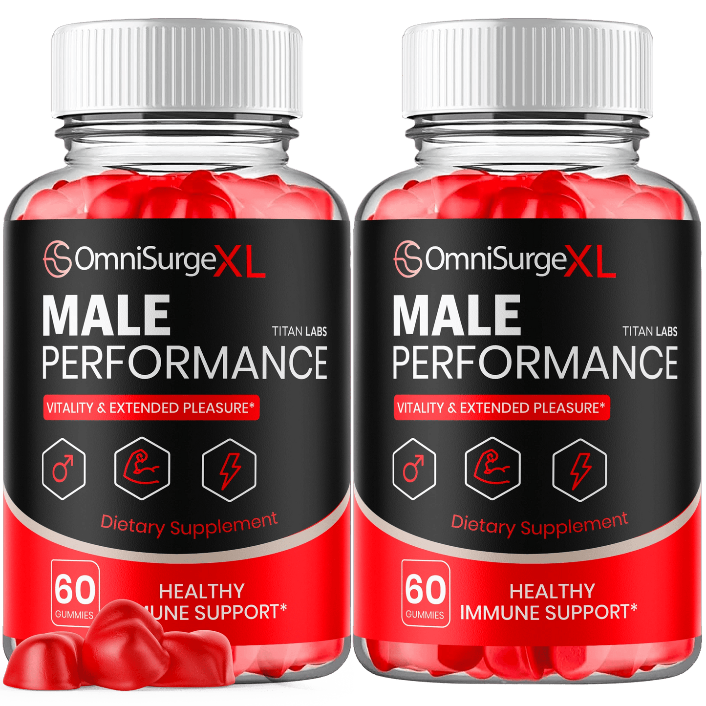 Omnisurge XL Gummies - 2 Pack