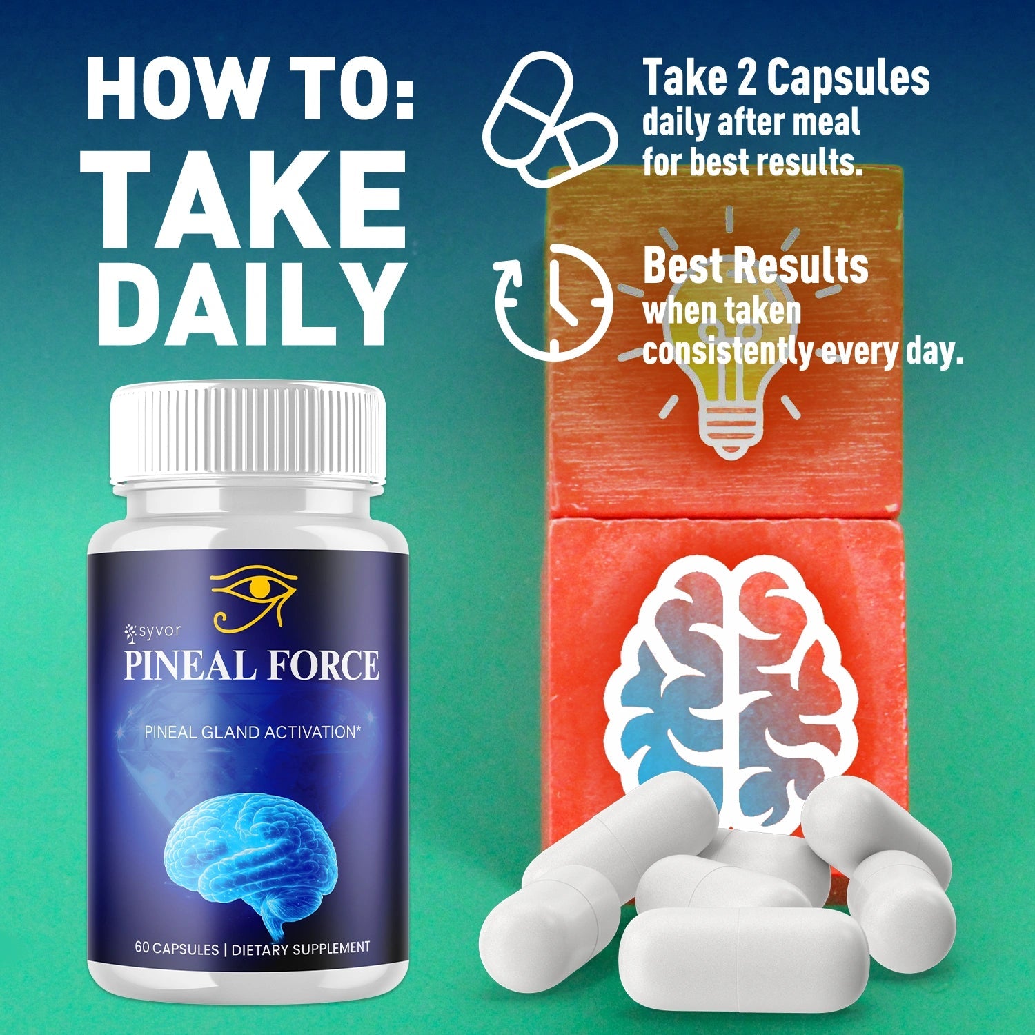 1-PinealForce 5-1 SY, 3-PinealForce 5-1 SY, 5-PinealForce 5-1 SY, 2-PinealForce 5-1 SY