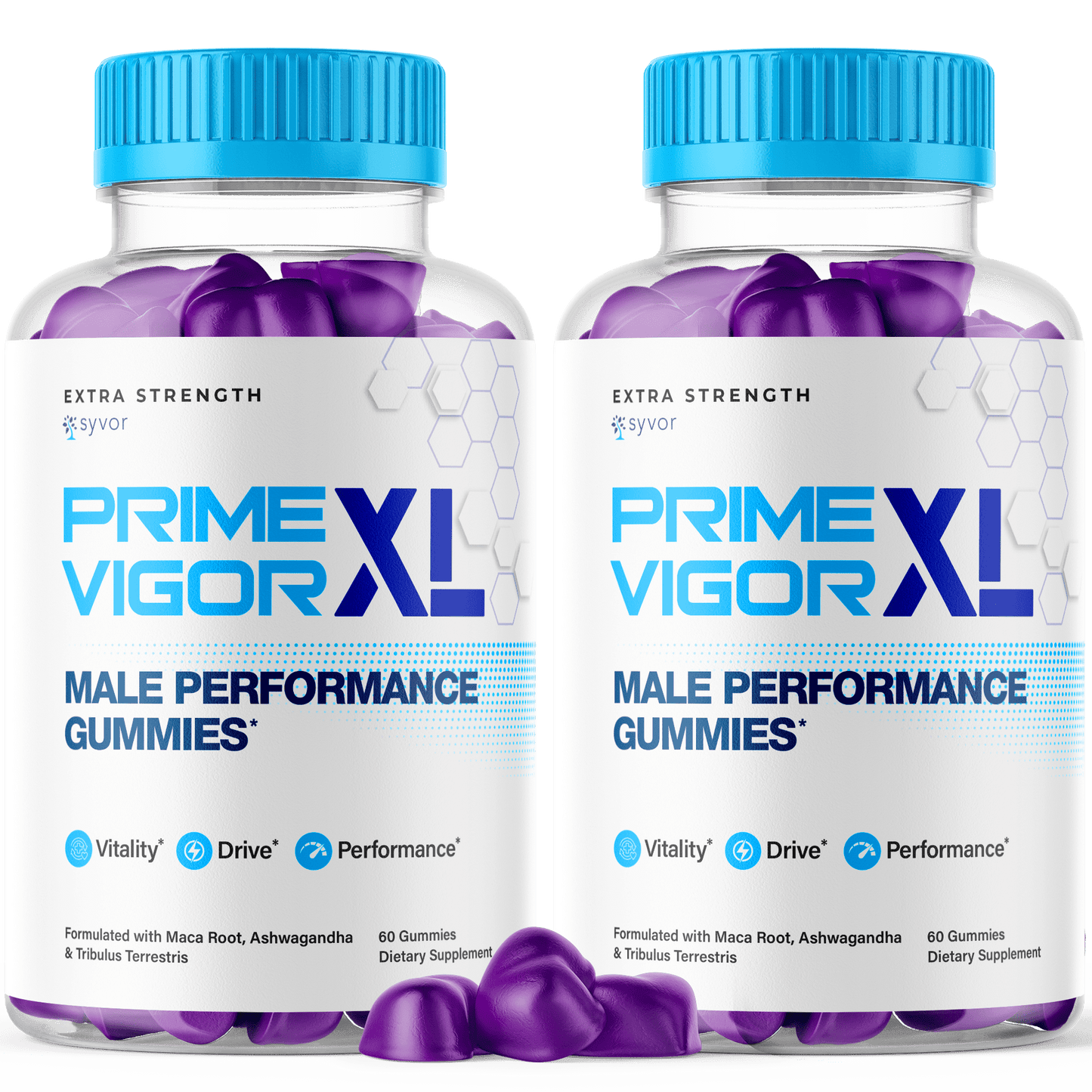 Prime Vigor XL Gummies - 2 Pack