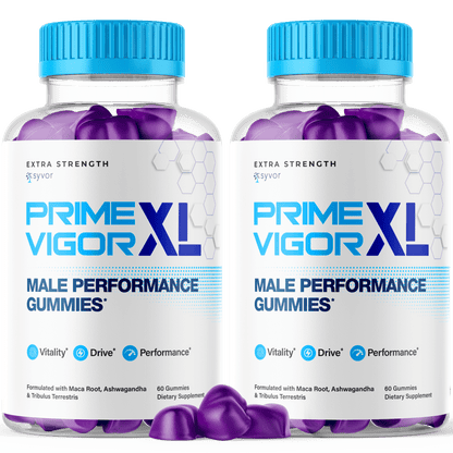 Prime Vigor XL Gummies - 2 Pack