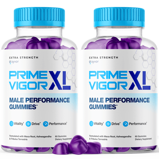 Prime Vigor XL Gummies - 2 Pack