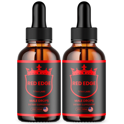 Red Edge Male Drops - 2 Pack