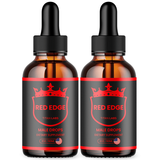 Red Edge Male Drops - 2 Pack