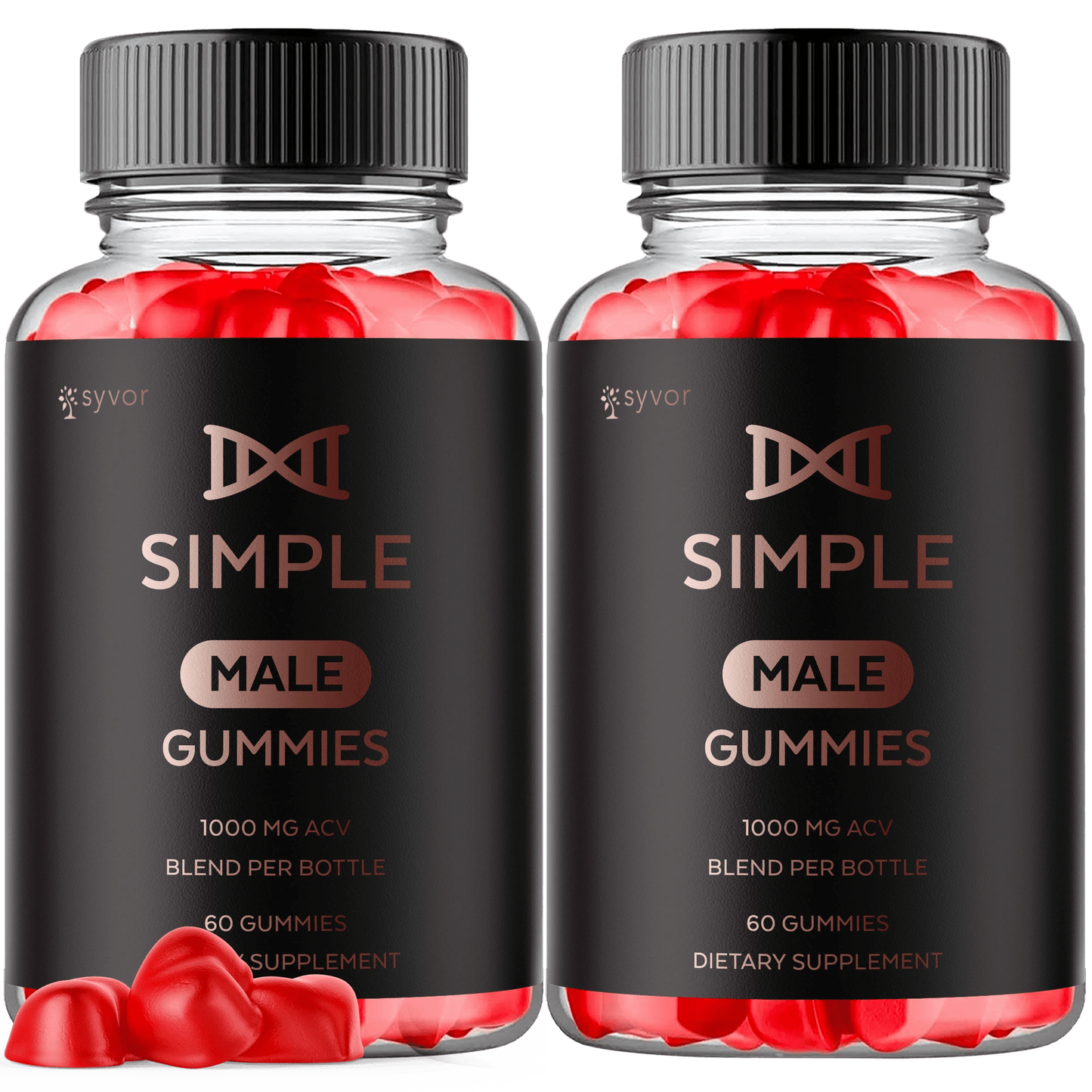 Simple Male Gummies - 2 Pack