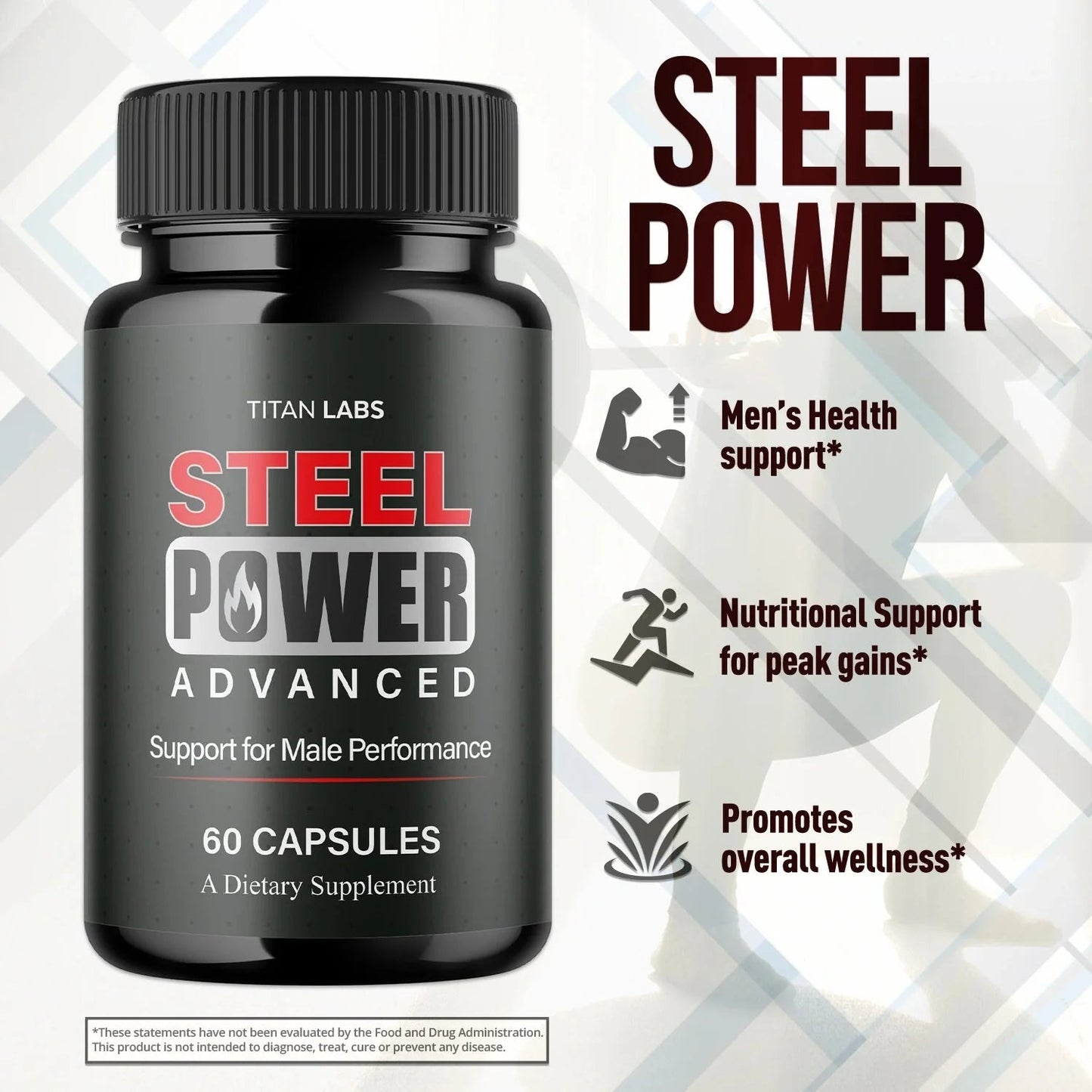 1-SteelPower MALE TiL, 3-SteelPower MALE TiL, 5-SteelPower MALE TiL, 2-SteelPower MALE TiL
