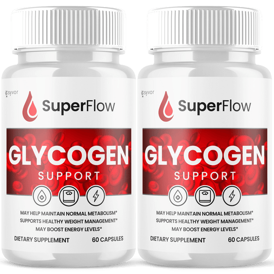 Super Flow Glycogen Capsules - 2 Pack