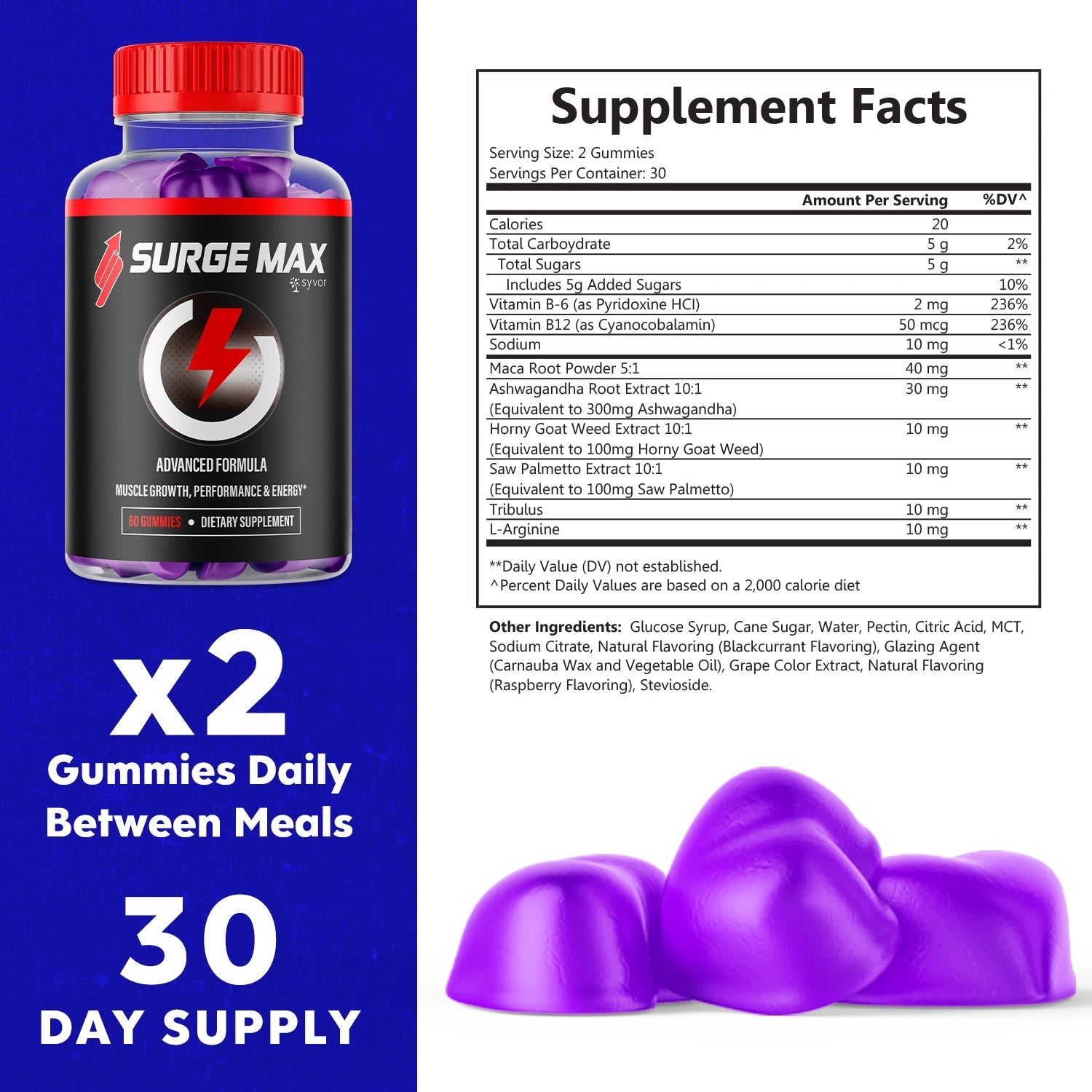 1-SurgeMax MG SY, 3-SurgeMax MG SY, 5-SurgeMax MG SY, 2-SurgeMax MG SY