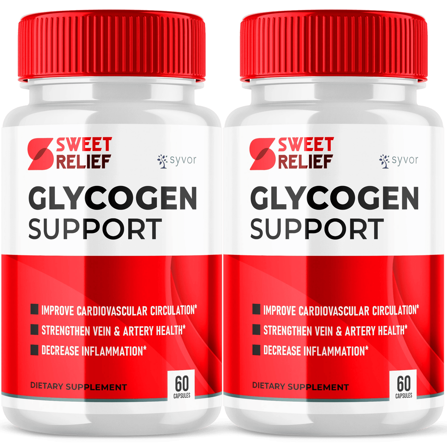 Sweet Relief Glycogen Capsules - 2 Pack
