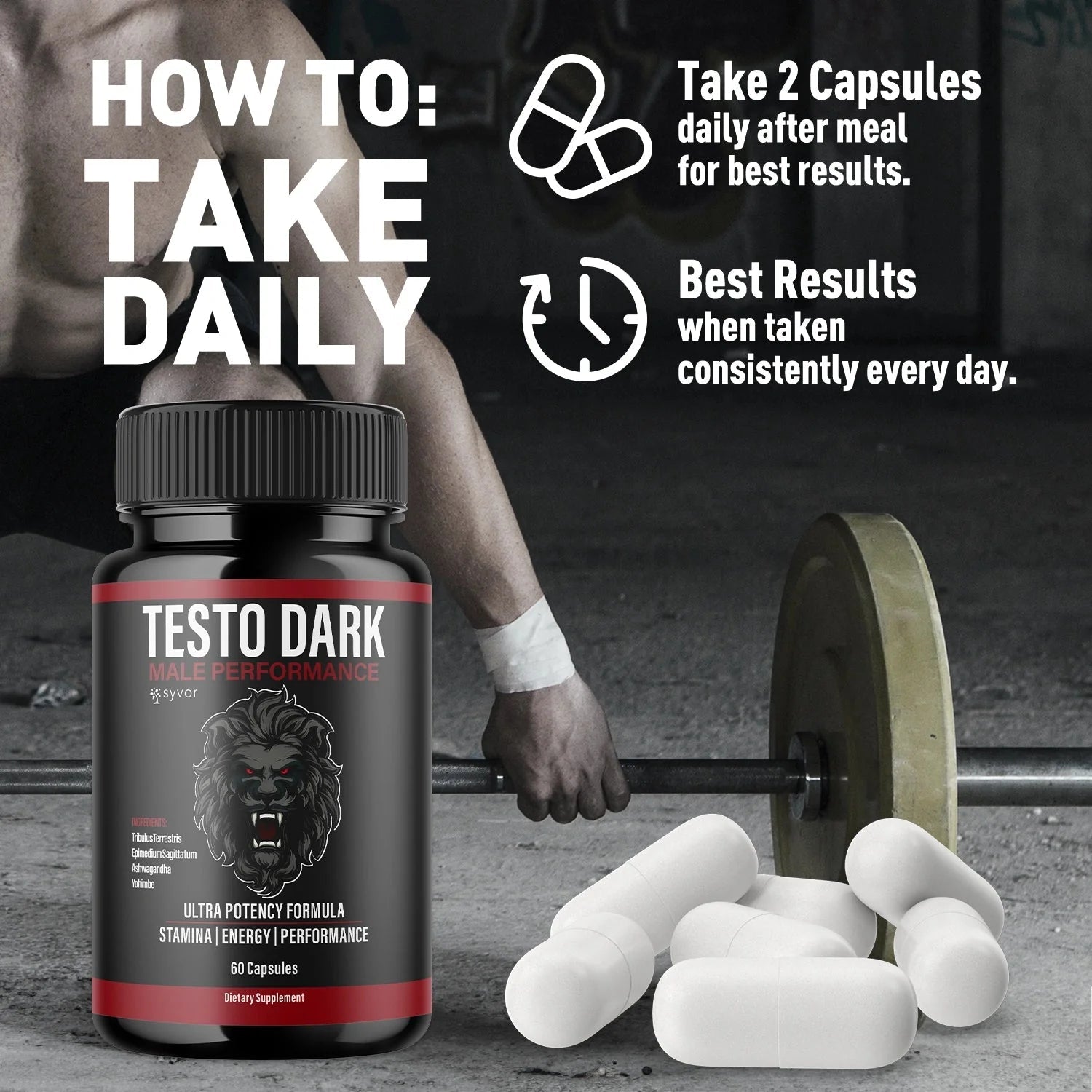 1-TestoDark MALE SY, 3-TestoDark MALE SY, 5-TestoDark MALE SY, 2-TestoDark MALE SY