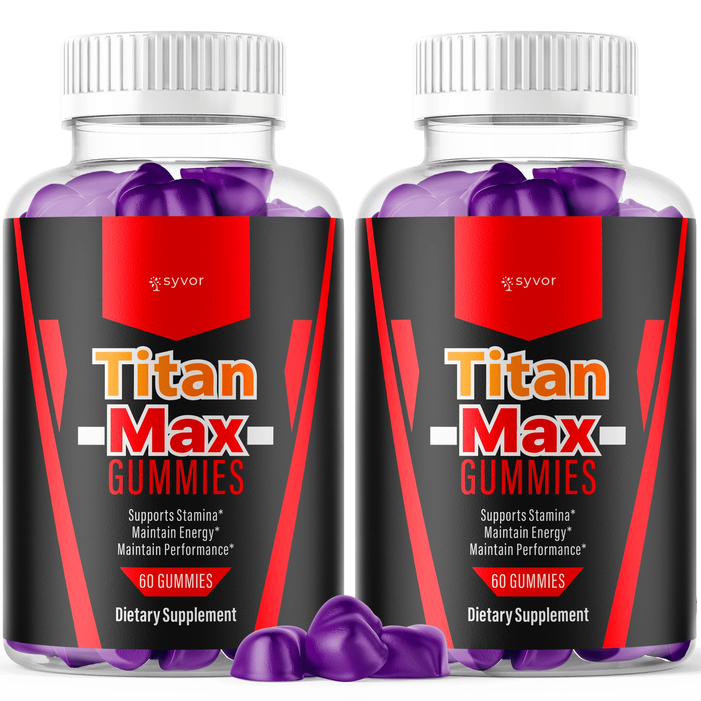 Titan Max Male Gummies - 2 Pack