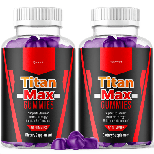 Titan Max Male Gummies - 2 Pack