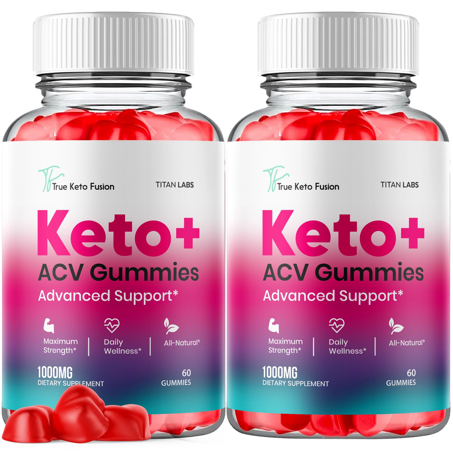 True Keto Fusion Gummies - 2 Pack
