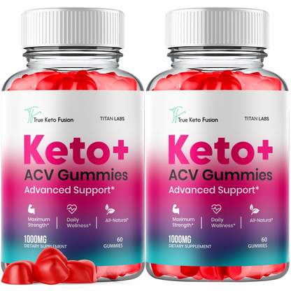True Keto Fusion Gummies - 2 Pack