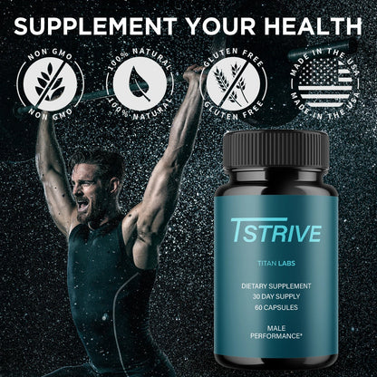 1-Tstrive Capsules MALE TiL, 2-Tstrive Capsules MALE TiL, 3-Tstrive Capsules MALE TiL, 5-Tstrive Capsules MALE TiL