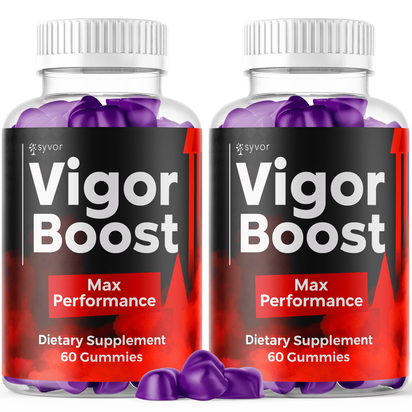 Vigor Boost Gummies - 2 Pack
