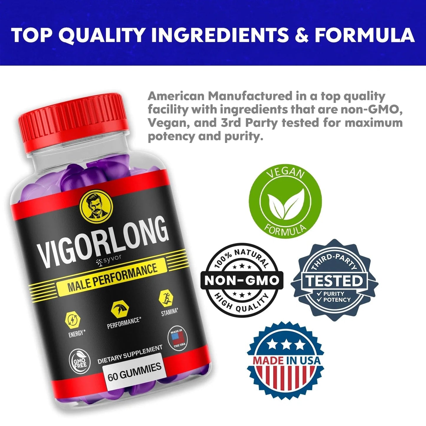 1-VigorLong MG SY, 3-VigorLong MG SY, 5-VigorLong MG SY, 2-VigorLong MG SY