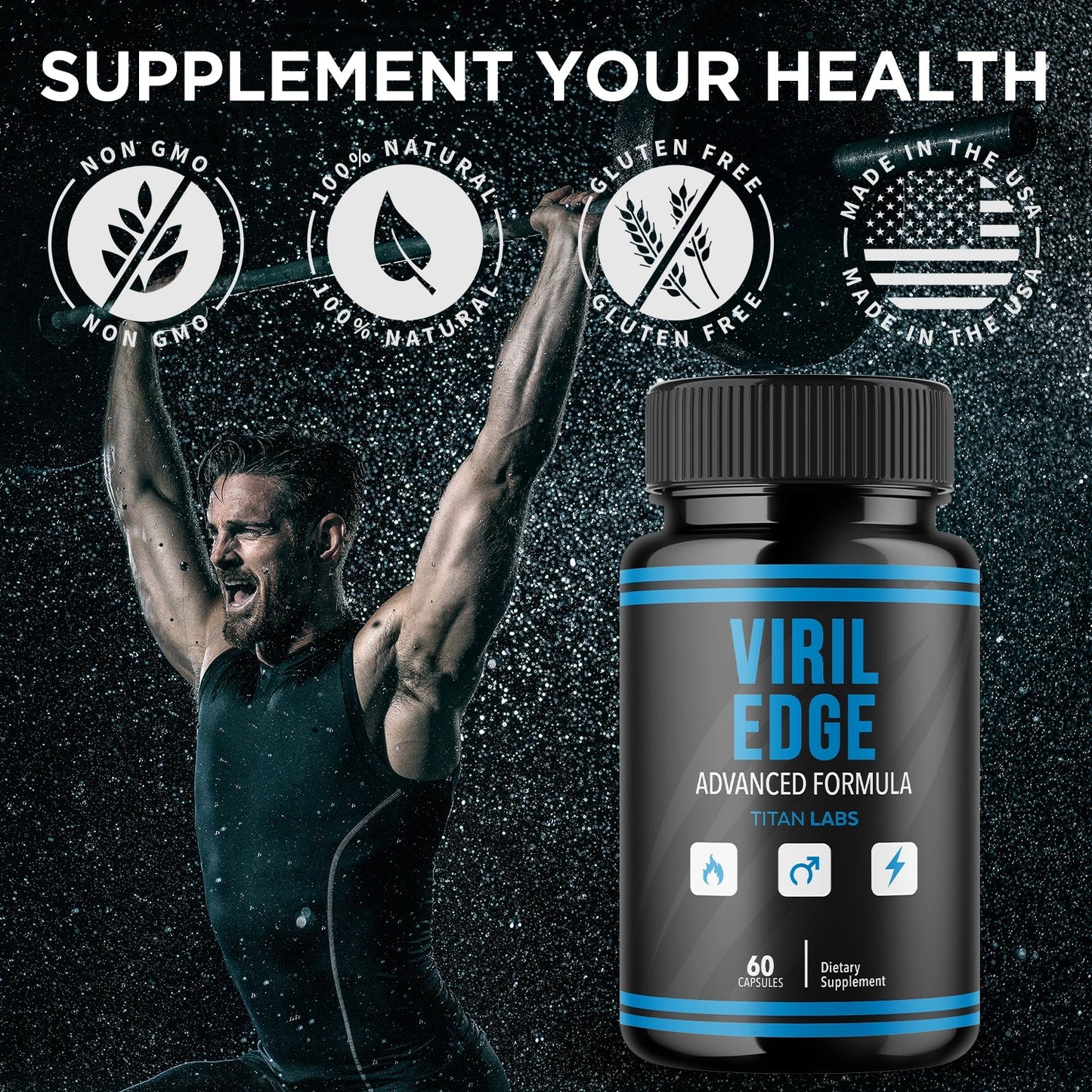 Viril Edge Capsules - 2 Pack