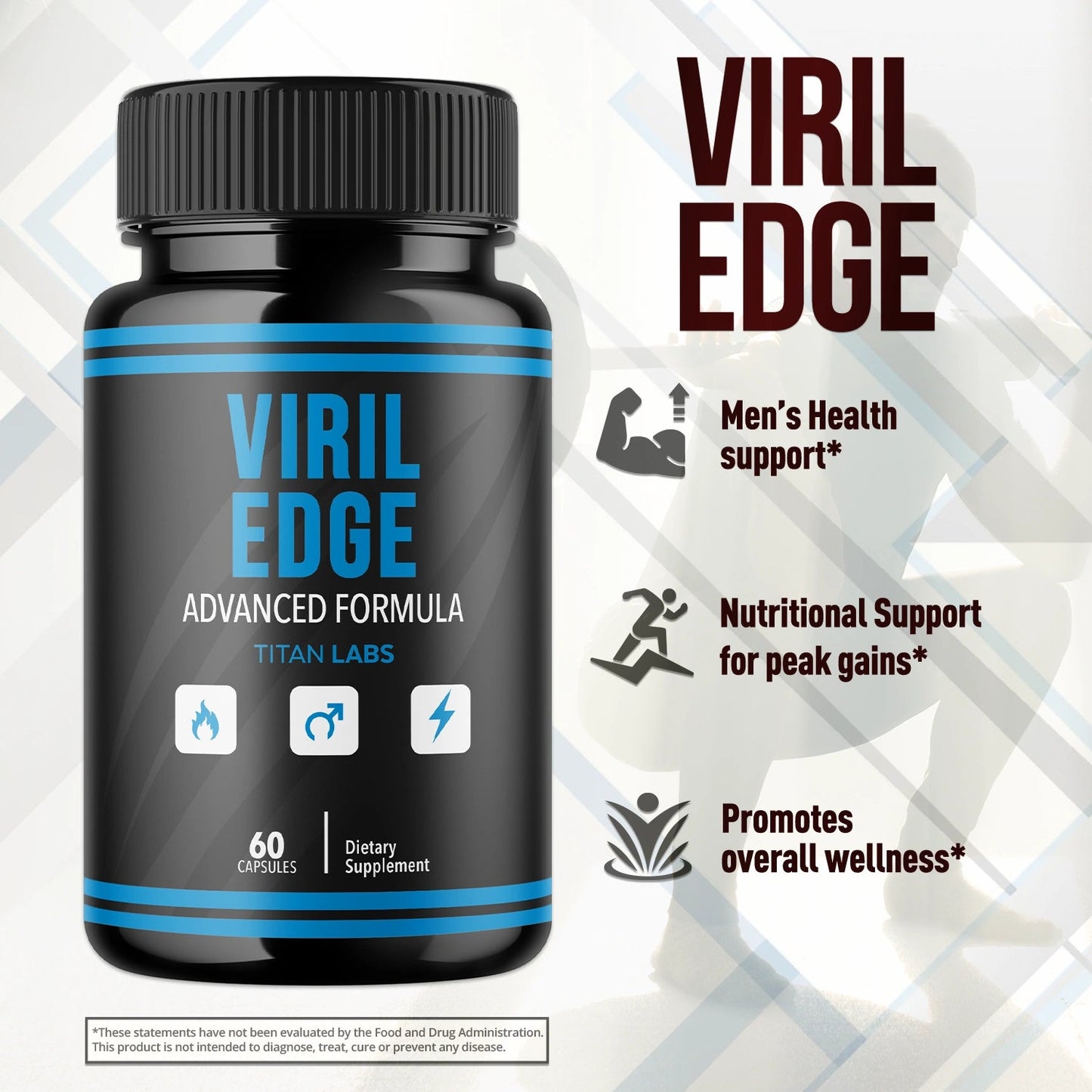 Viril Edge Capsules - 2 Pack