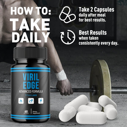 Viril Edge Capsules - 2 Pack