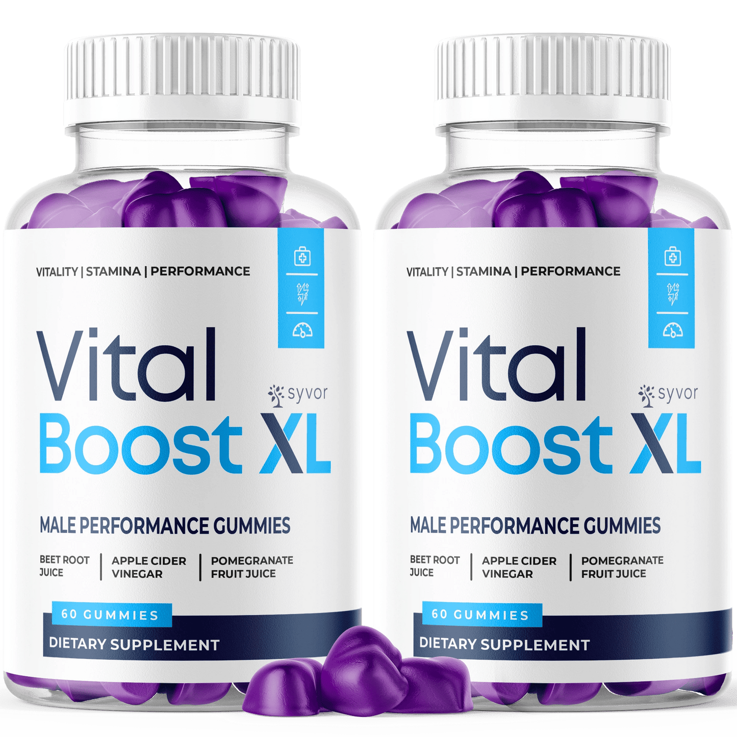 Vital Boost XL Gummies - 2 Pack