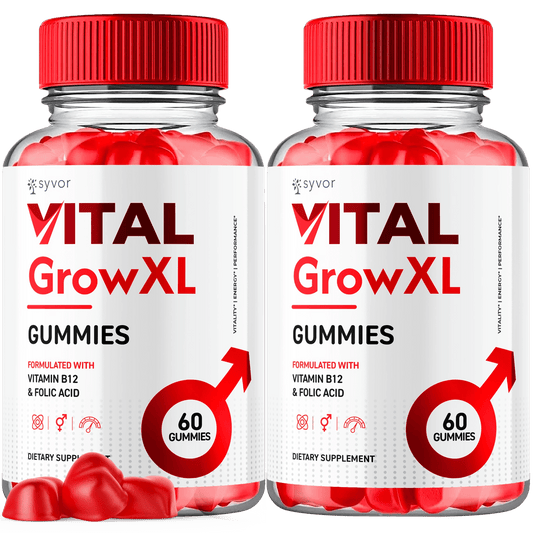 Vital Grow XL Gummies - 2 Pack