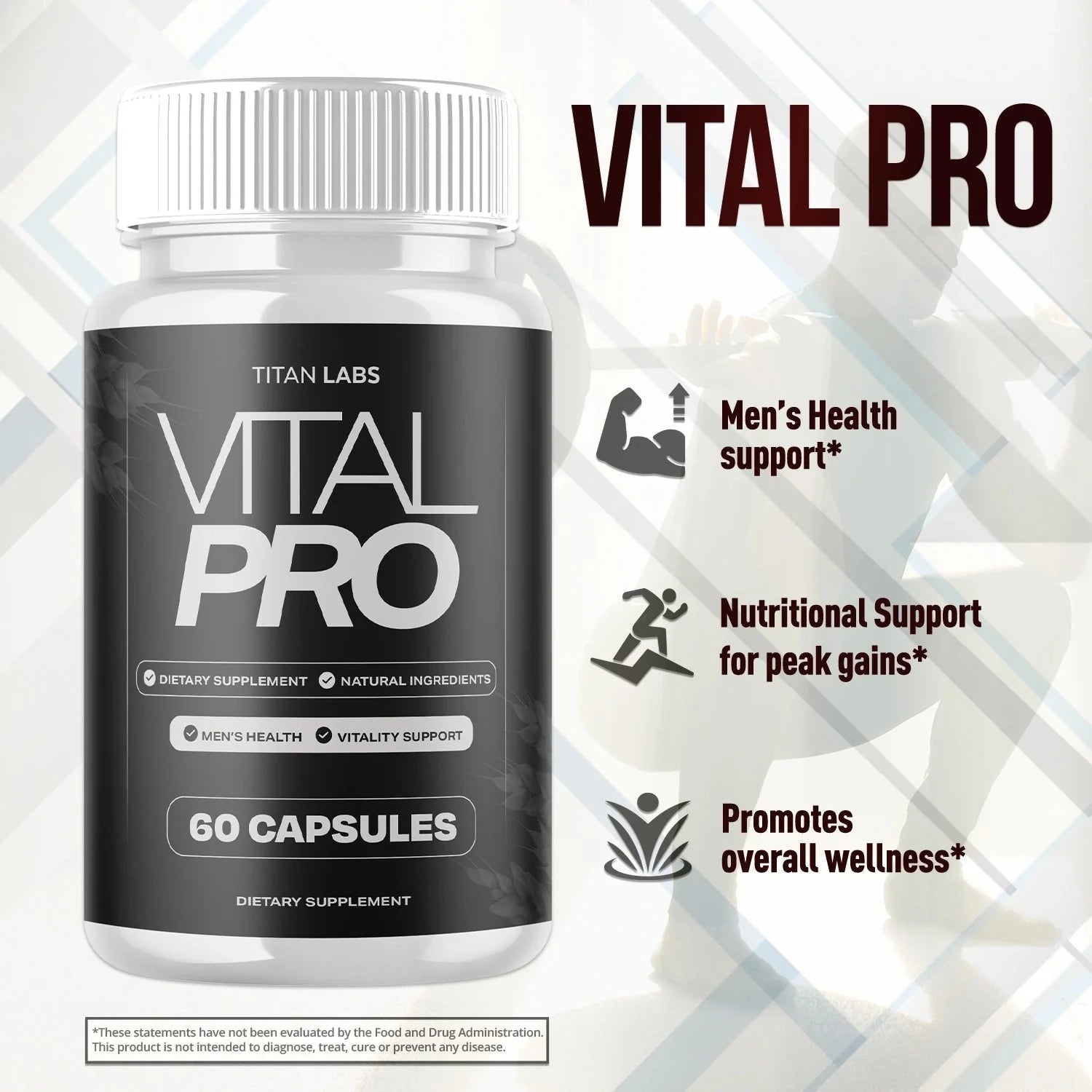 1-VitalPro MALE TiL, 3-VitalPro MALE TiL, 5-VitalPro MALE TiL, 2-VitalPro MALE TiL